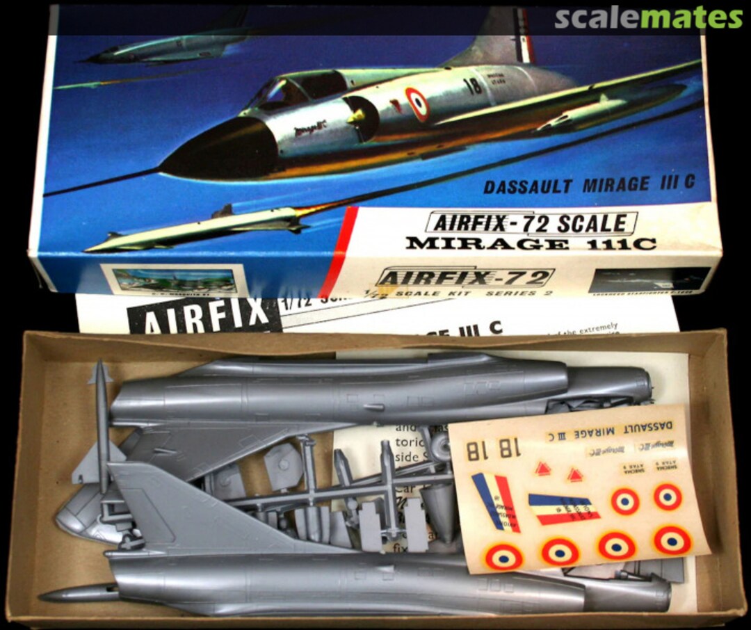 Contents Mirage 111C 292 Airfix