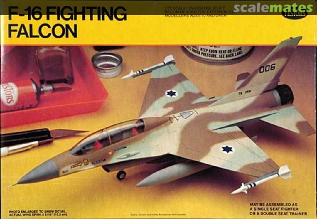 Boxart F-16 Fighting Falcon 683 Testors