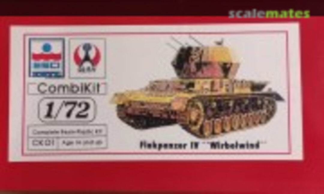 1:72 Flakpanzer IV &quot;Wirbelwind&quot; (AL-BY/ESCI CK01)