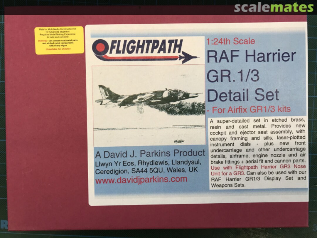 Boxart RAF Harrier GR.1/3 Detail Set 24007 Flightpath