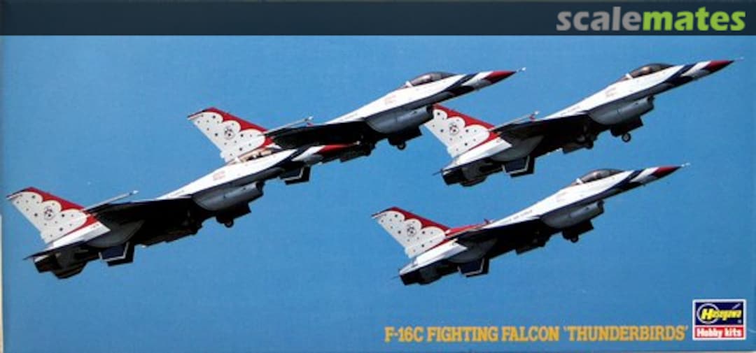 Boxart F-16C Fighting Falcon `Thunderbirds´ 02892 Hasegawa