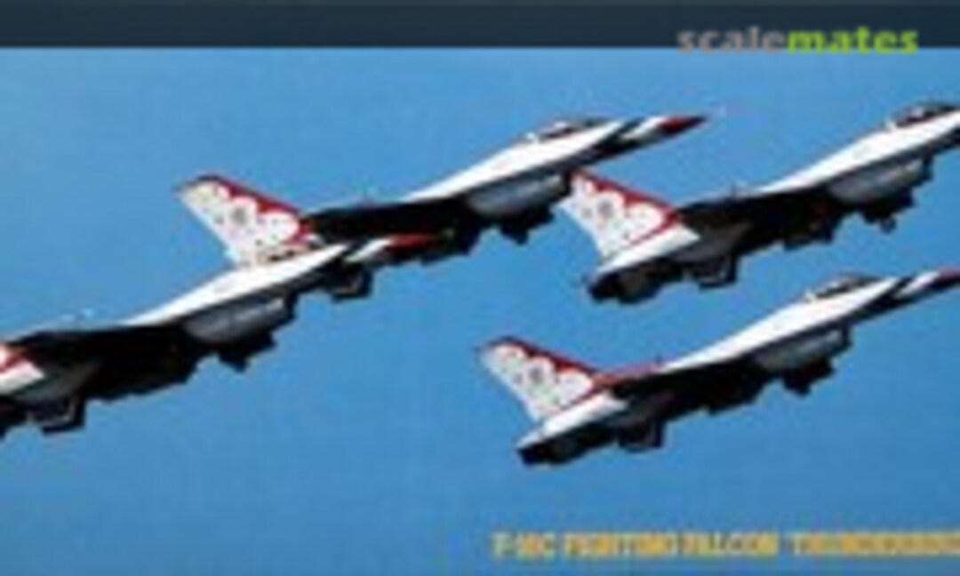 1:72 F-16C Fighting Falcon `Thunderbirds´ (Hasegawa 02892)