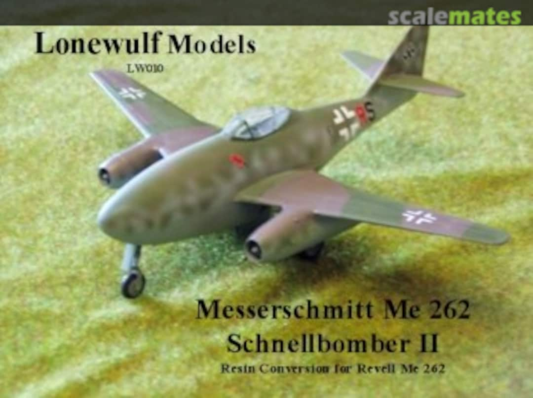 Boxart Messerschmitt Me 262 Schnellbomber II conversion LW010 Lonewulf Models