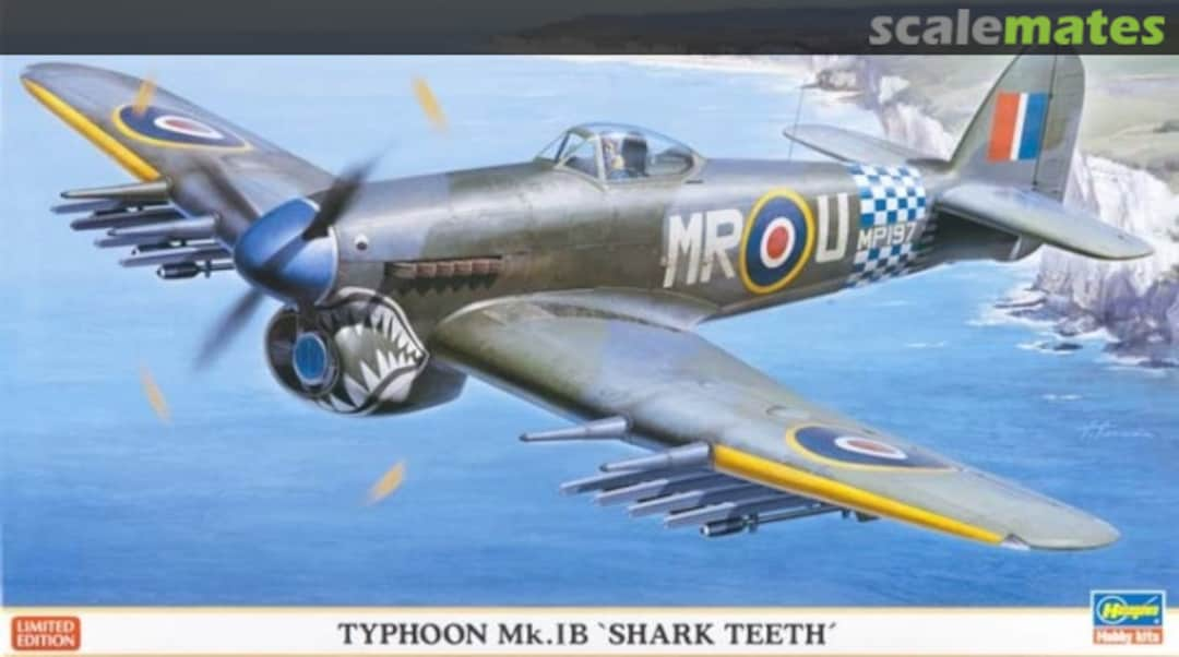 Boxart Typhoon Mk.IB 'Shark Teeth' 09978 Hasegawa