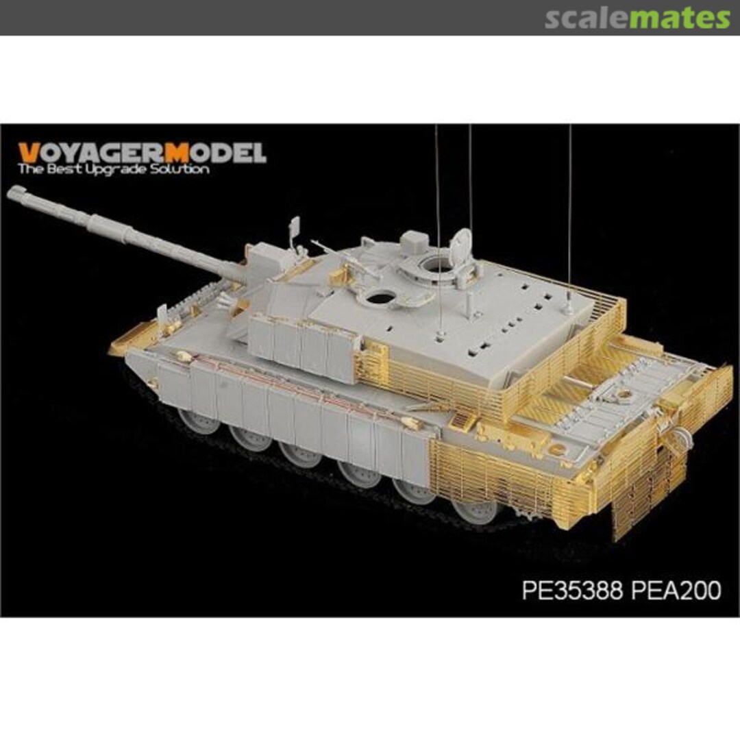 Boxart British Challenger II Slat Armour PEA200 Voyager Model