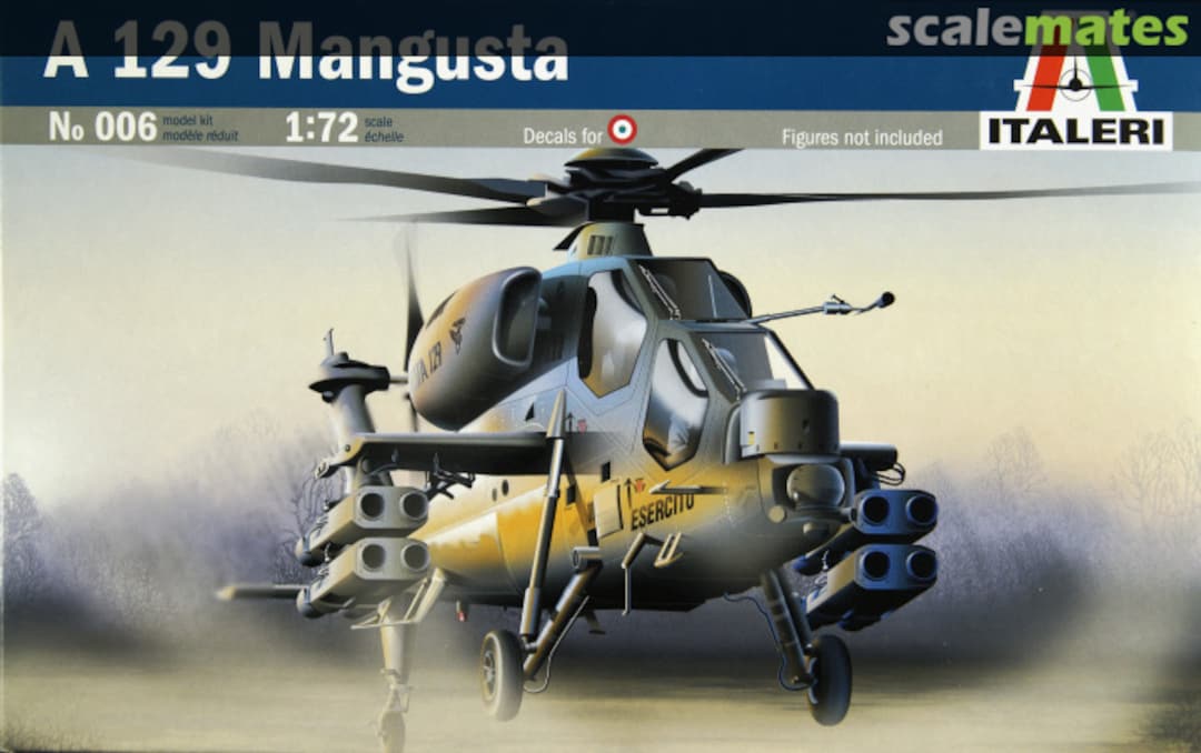 Boxart A-129 Mangusta 006 Italeri