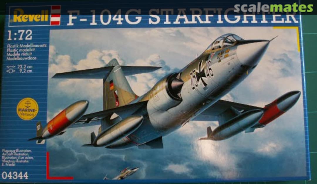 Boxart F-104G Starfighter 04344 Revell