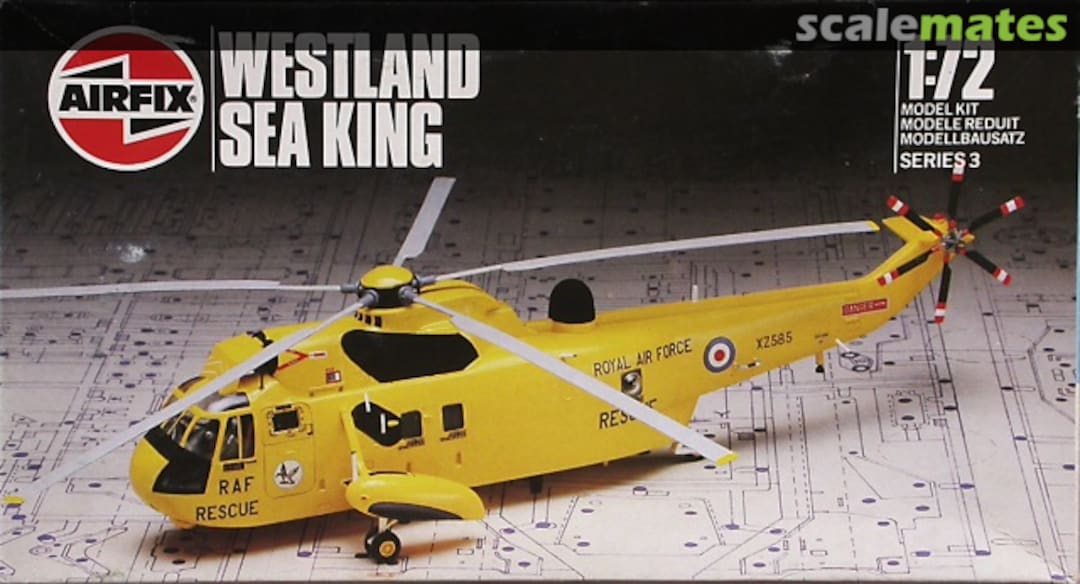 Boxart Westland Sea King 03043 Airfix