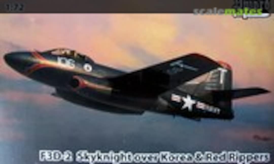 1:72 F3D-2 Skyknight over Korea &amp; Red Rippers (Sword SW72094)