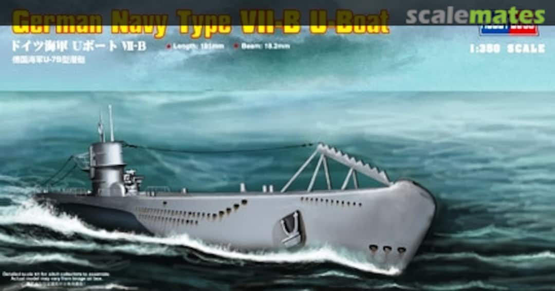 Boxart Type VII-B U-Boat 83504 HobbyBoss