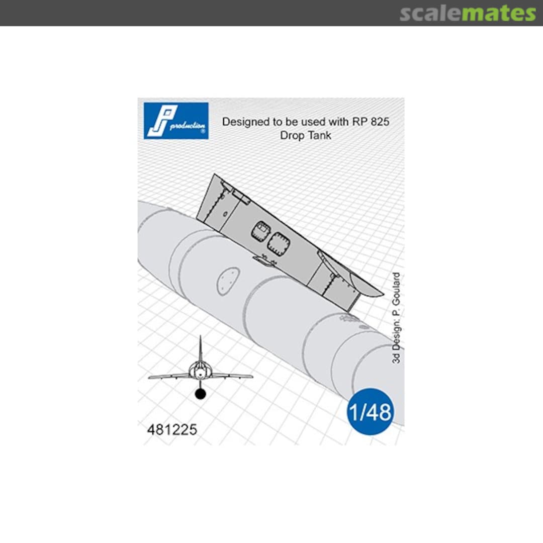 Boxart CRP-37 Pylon for RP-825 Fuel Tank 481225 PJ Production