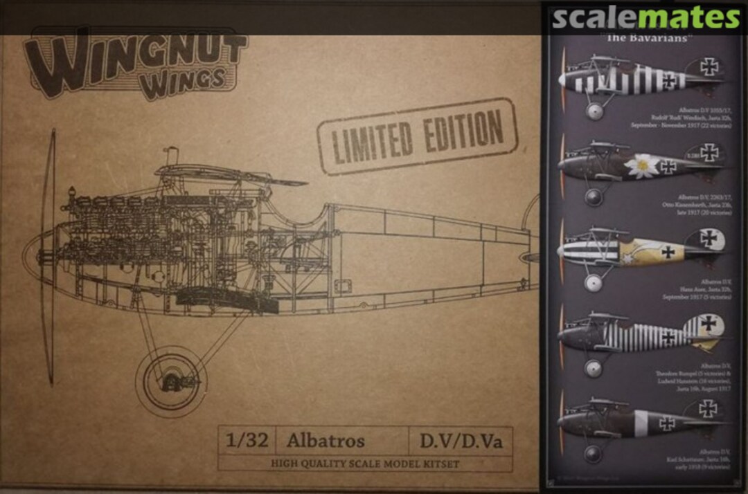 Boxart Albatros D.V 32902 Wingnut Wings