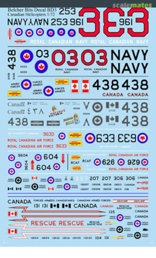 Boxart Canadian Helicopters BD3 (1st version) Belcher Bits