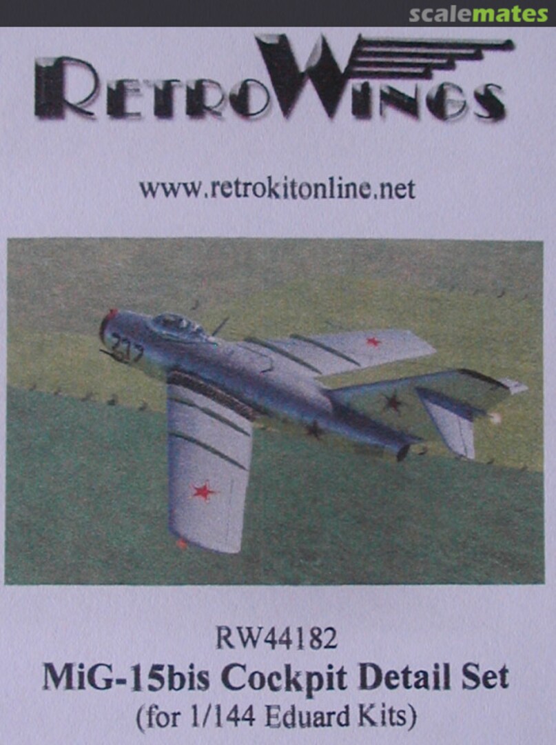 Boxart MiG-15bis Cockpit Detail Set RW44182 RetroWings