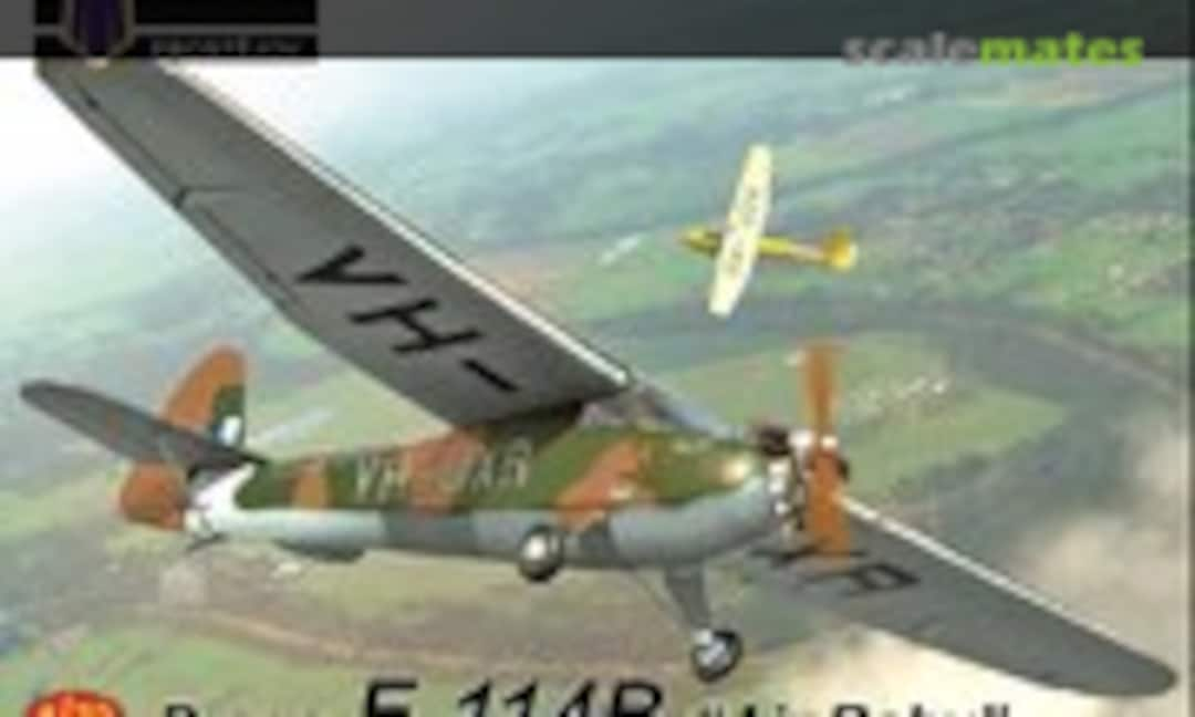 1:72 Praga E-114B „Air Baby“ (Kovozávody Prostějov KPM0351)