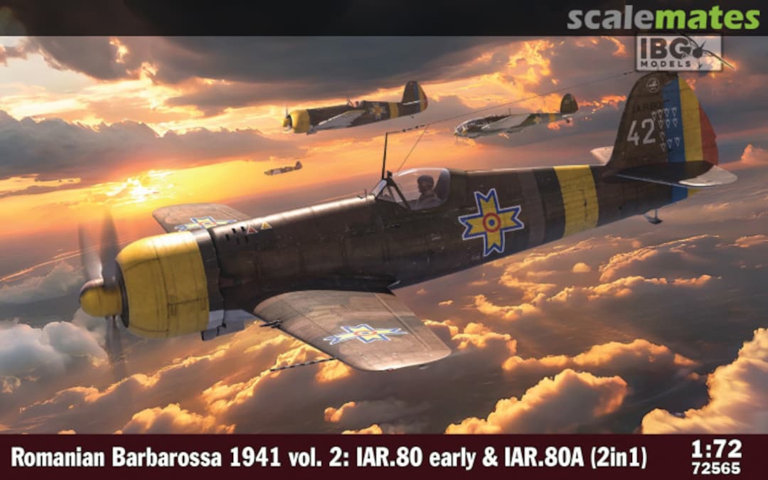 Boxart IAR.80 early & IAR.80A 72565 IBG Models