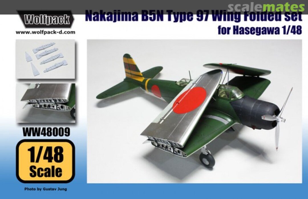 Boxart B5N Type 97 Kate Wing Folded Set WW48007 Wolfpack