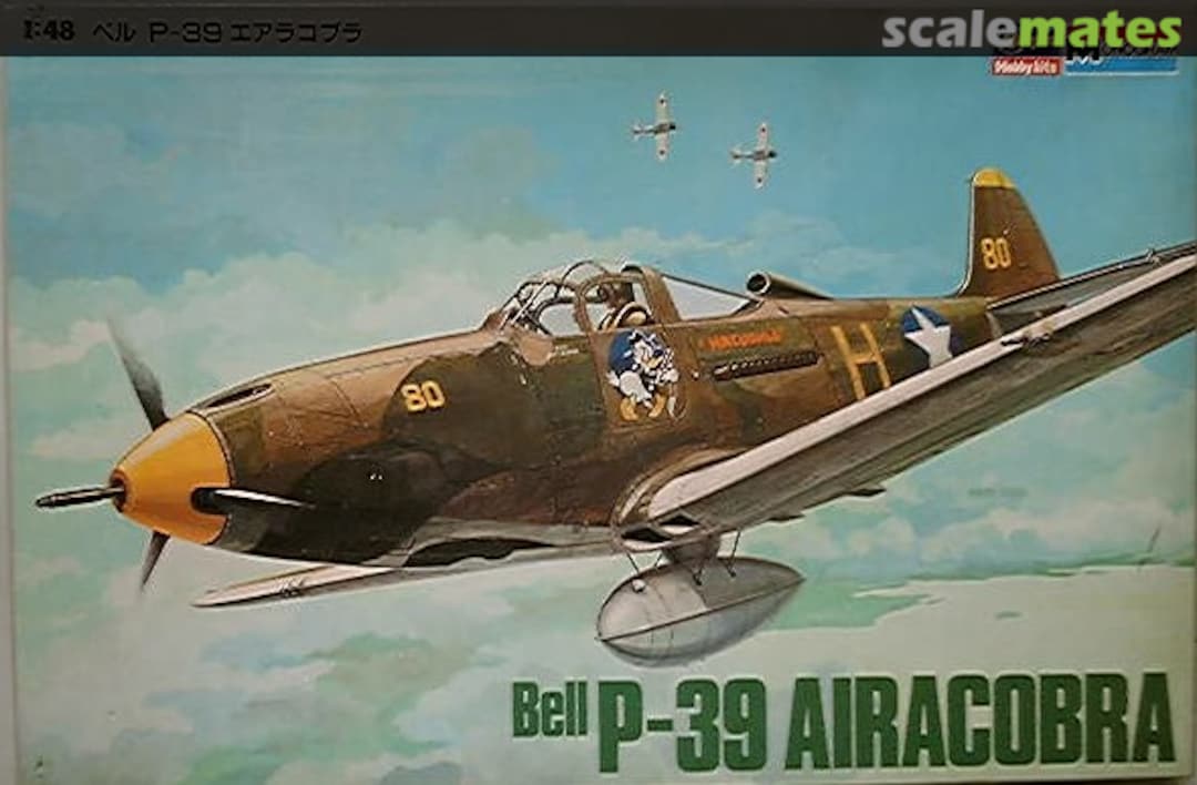 Boxart Bell P-39 Airacobra HM8 Hasegawa/Monogram