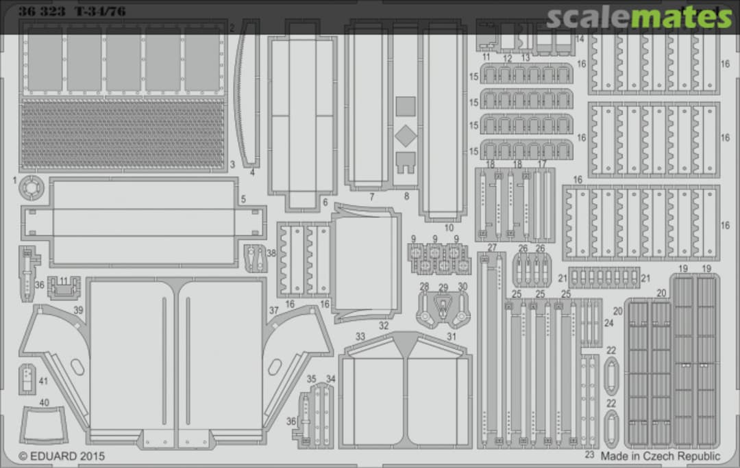 Boxart T-34/76 36323 Eduard