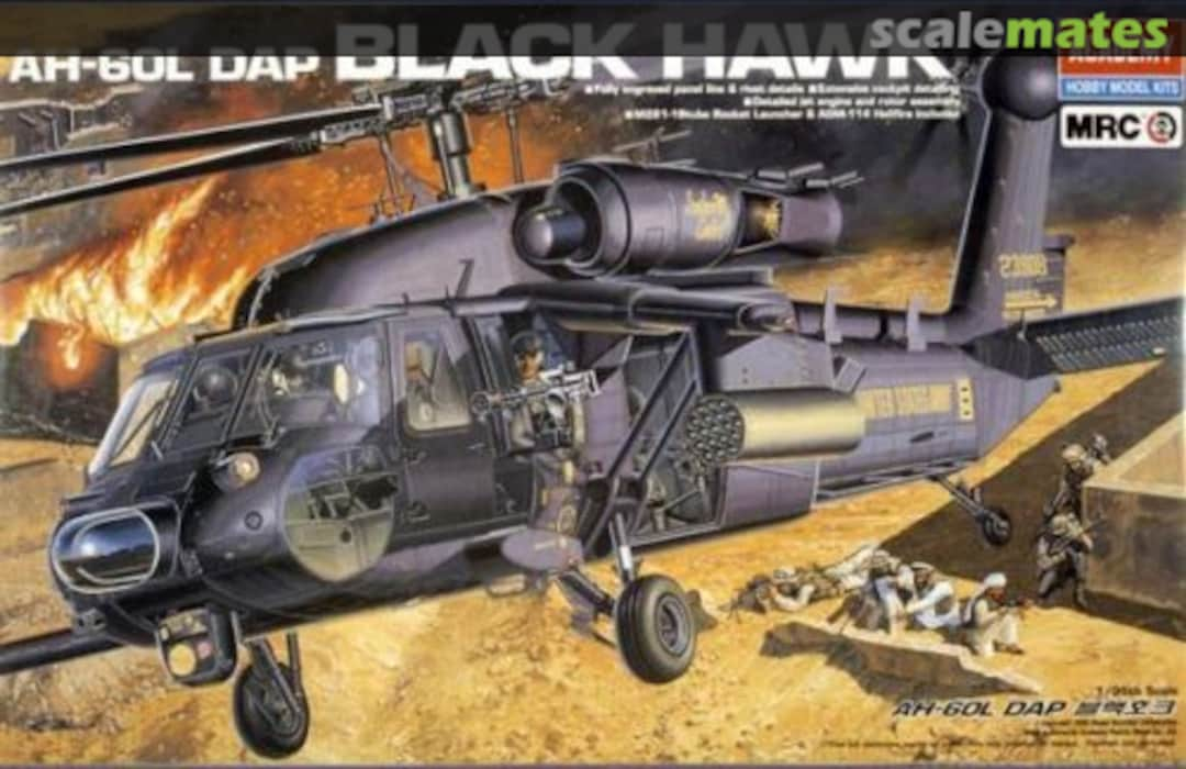 Boxart AH-60L DAP Black Hawk 2217 Academy