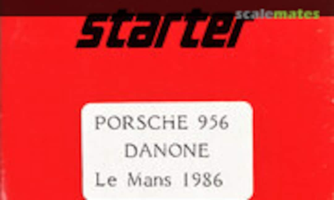 1:43 Porsche 956 - &quot;Danone&quot; (Starter none)