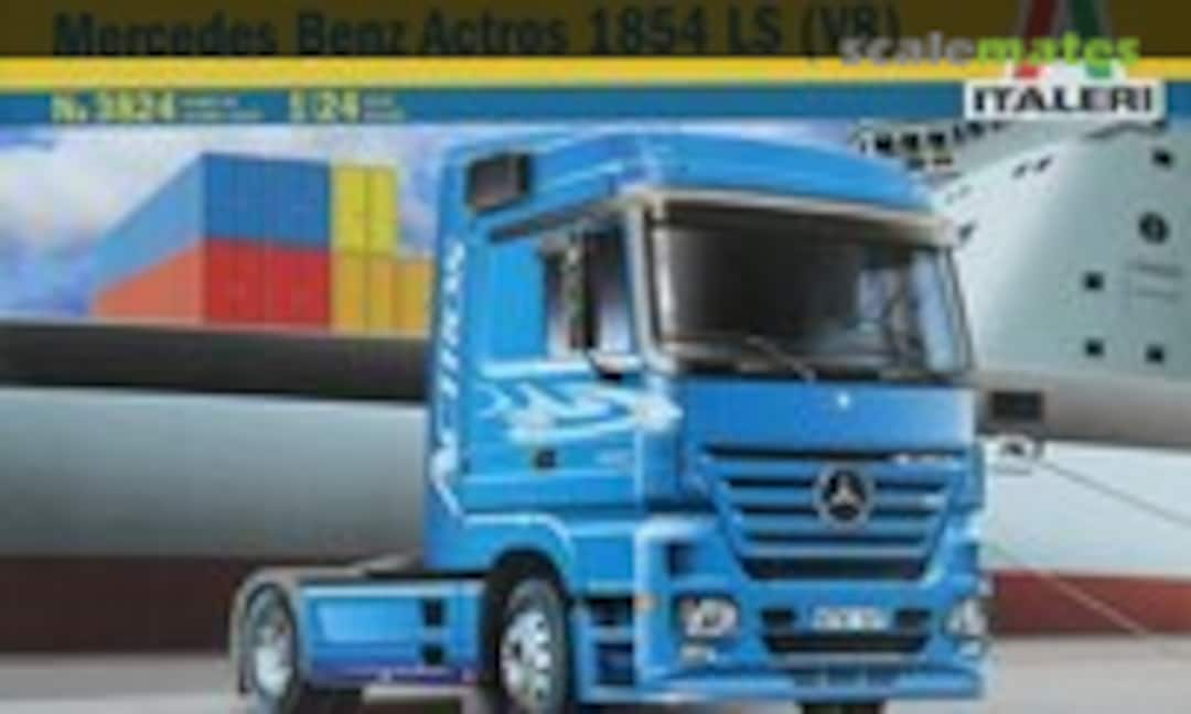 1:24 Mercedes-Benz Actros 1854 LS (V8) (Italeri 3824)