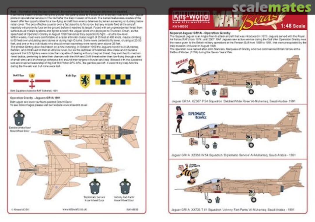 Boxart Jaguars KW148050 Kits-World