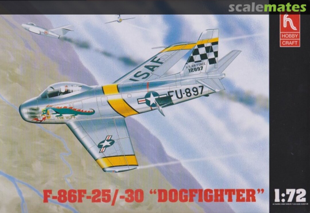 Boxart F-86F-25/-30 "Dogfighter" HC1361 Hobbycraft