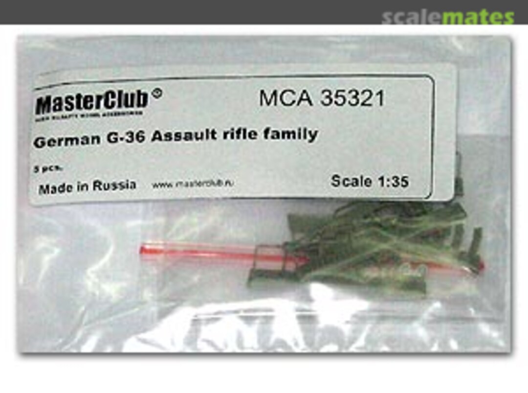 Boxart German G-36 Assault Rifle Family MCA35321 MasterClub