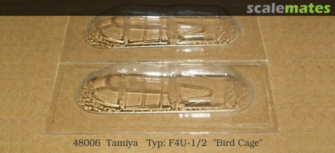 Boxart Canopy for F4U-1/2 Bird Cage (Tamiya) 48006 Rob-Taurus