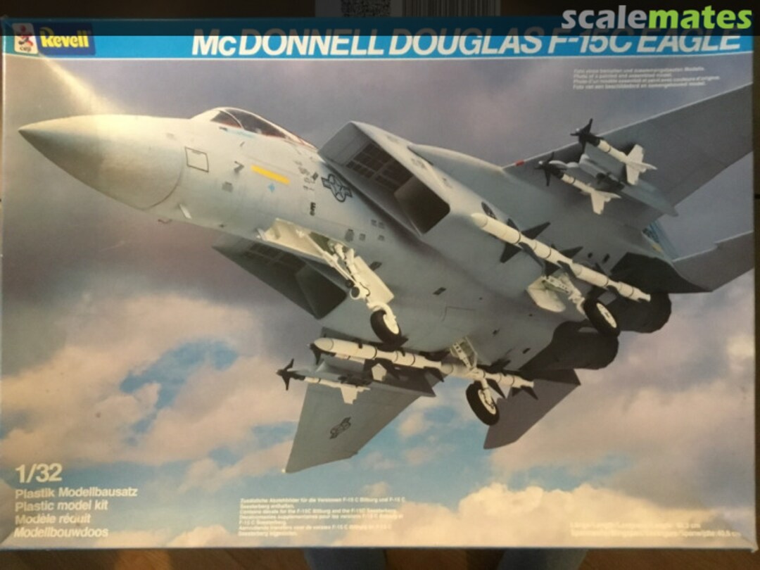 Boxart McDonnell Douglas F-15C Eagle 4759 Revell/ceji