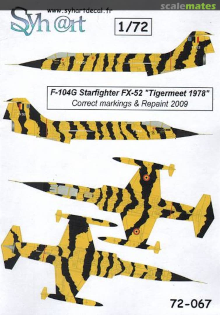 Boxart Lockheed F-104G Starfighter 72-067 Syhart