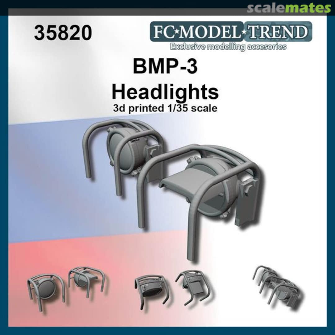 Boxart BMP-3 Headlights 35820 FC Model Trend