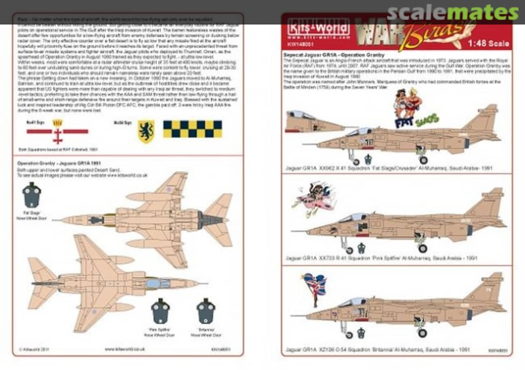 Boxart Jaguars KW148051 Kits-World