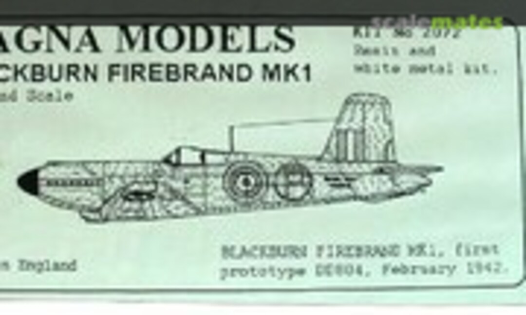 Blackburn Firebrand Mk1 (Magna Models 2072)