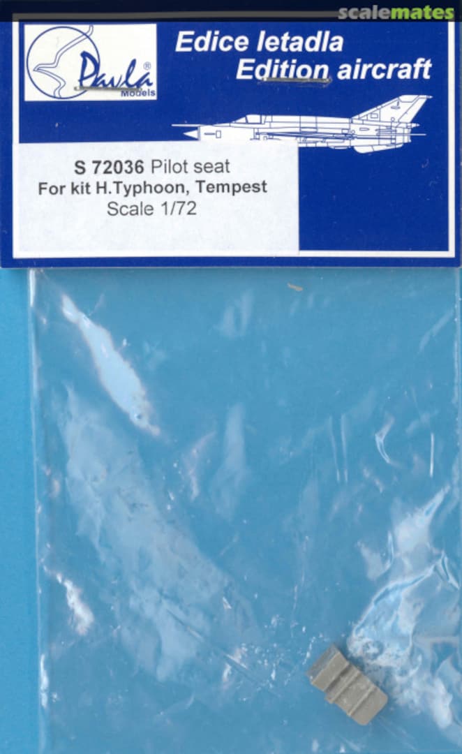 Boxart Hawker Tempest/Typhoon seat S 72036 Pavla Models