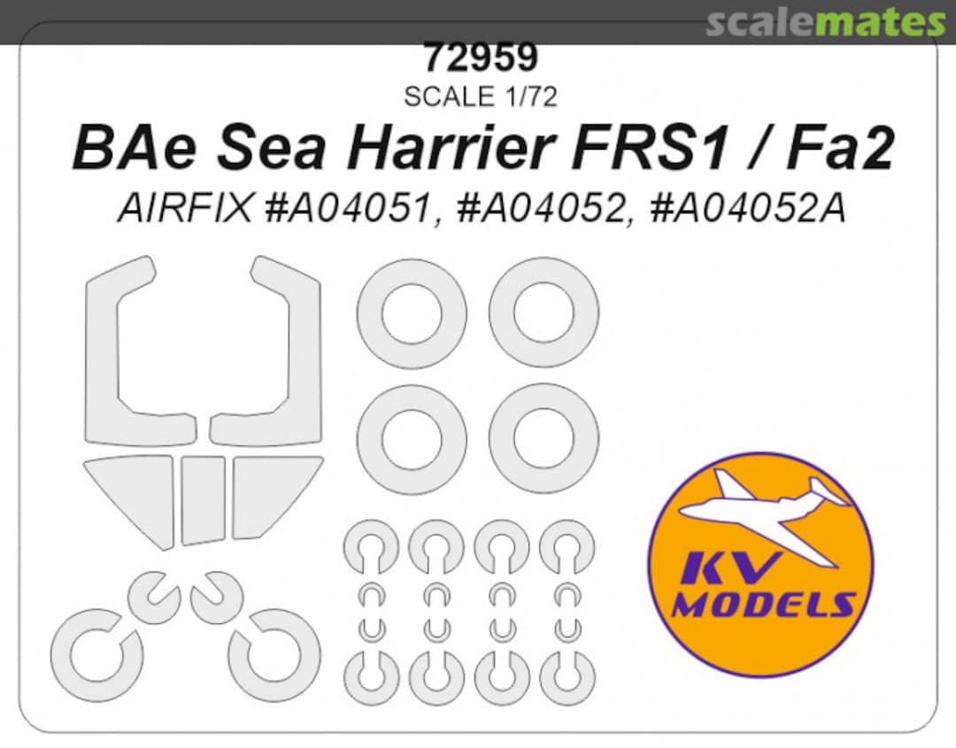 Boxart BAe Sea Harrier FRS1 72959 KV Models