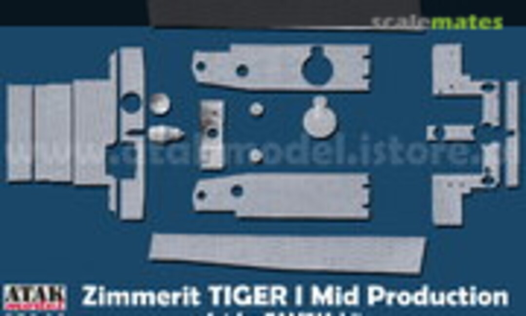 1:35 Zimmerit Tiger I Mid Production (Atak Model 35046)