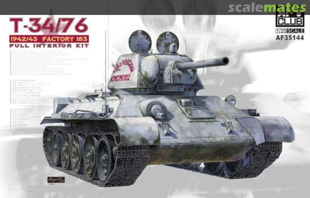 Boxart T-34/76 AF35144 AFV Club