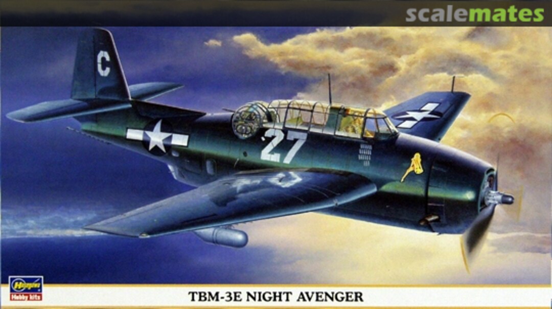 Boxart TBM-3E Night Avenger 00673 Hasegawa