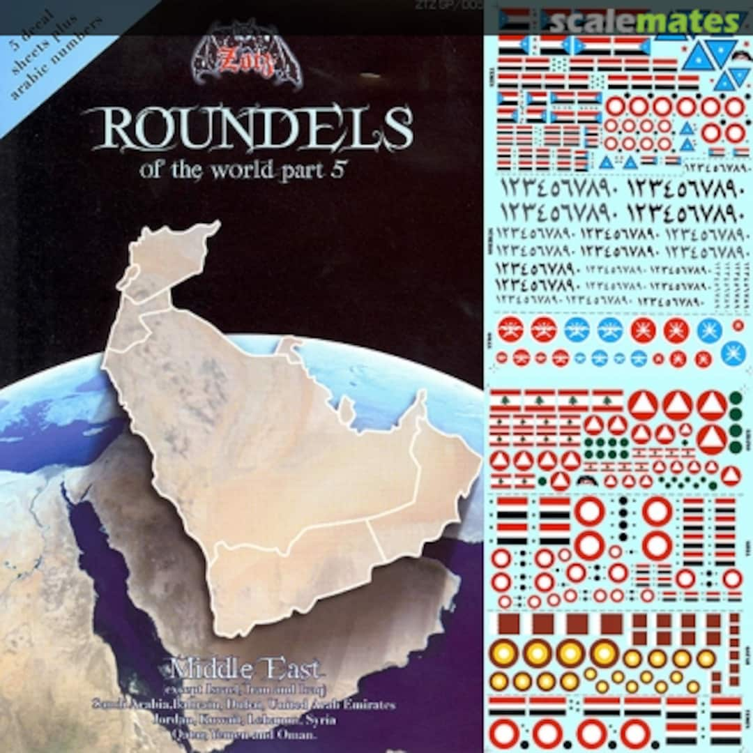 Boxart Roundels of the World Part 5 SP005 Zotz Decals