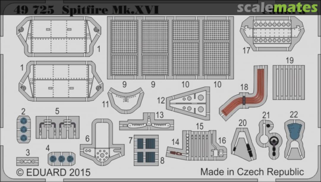 Boxart Spitfire Mk.XVI 49725 Eduard