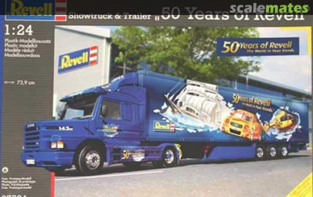 Boxart Showtruck & Trailer „50 Years of Revell" 07524 Revell