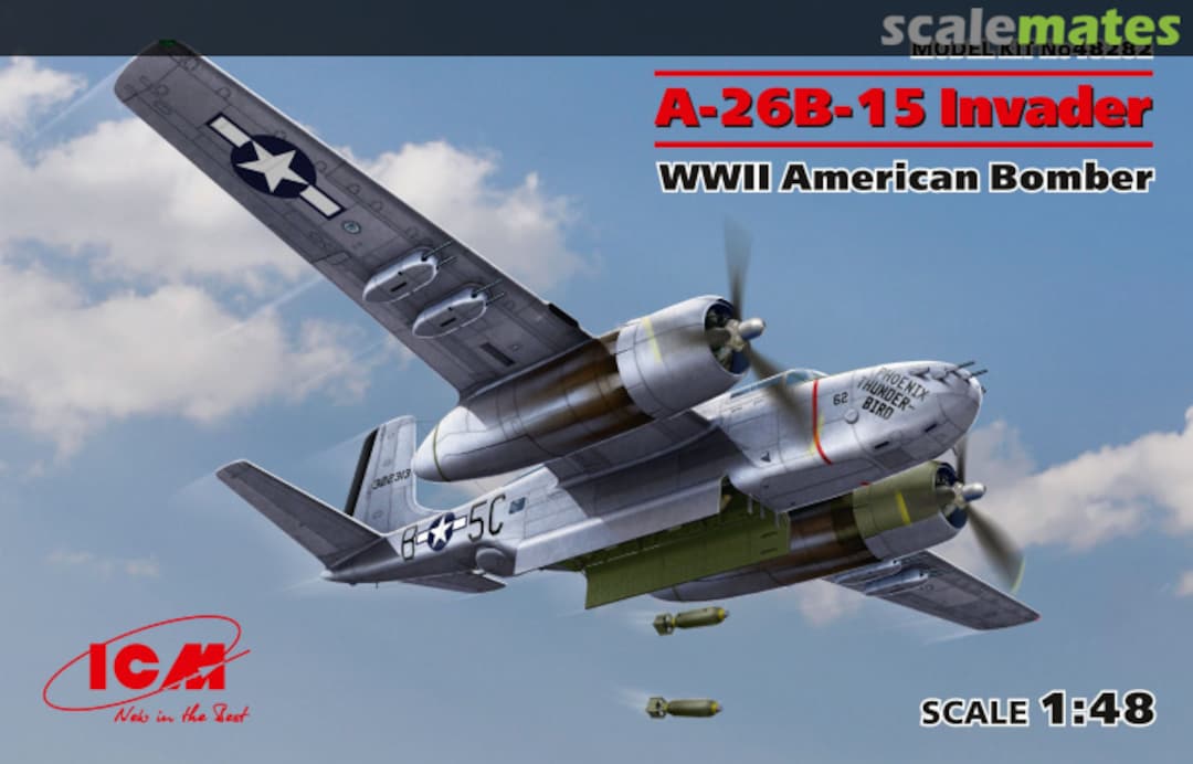 Boxart A-26B-15 Invader 48282 ICM