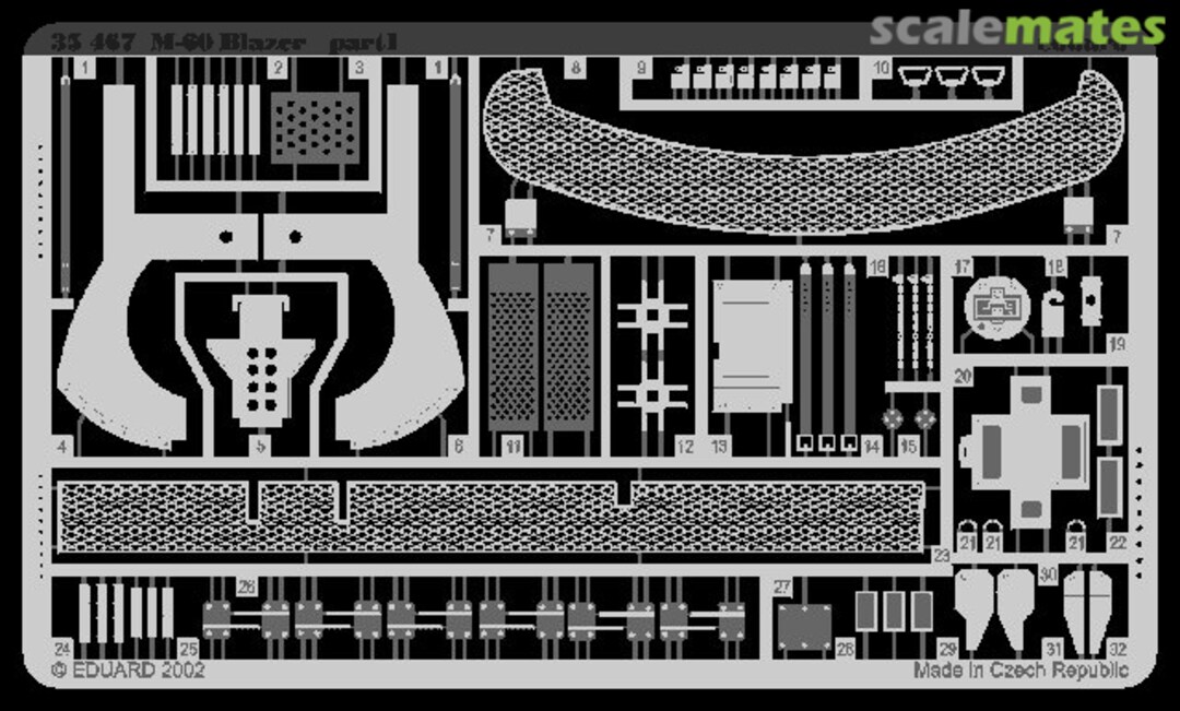 Boxart M-60 Blazer 35467 Eduard