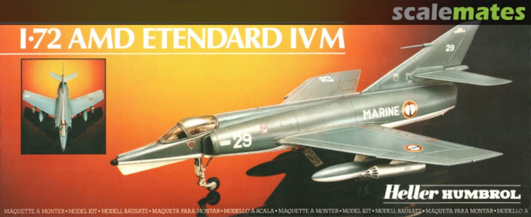 Boxart AMD Etendard IV M 80361 Heller Humbrol