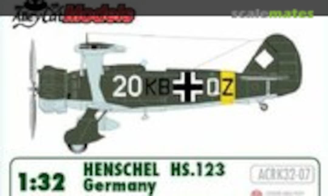 1:32 Henschel Hs.123 (Alley Cat ACRK32–07-Germany)