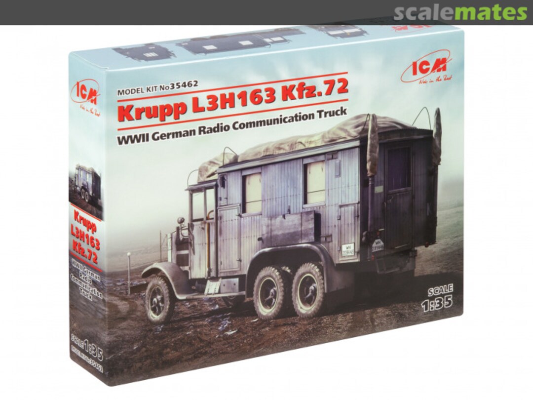 Boxart Krupp L3H163 Kfz.72 35462 ICM