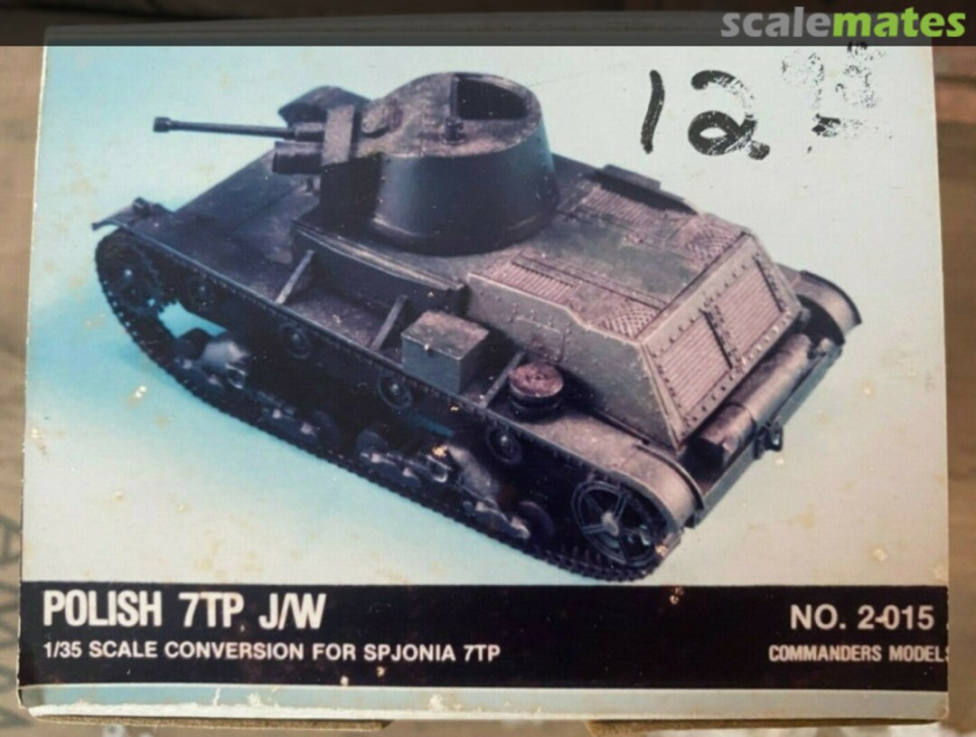 Boxart Polish 7TP J/W 2-015 Commander Series Models