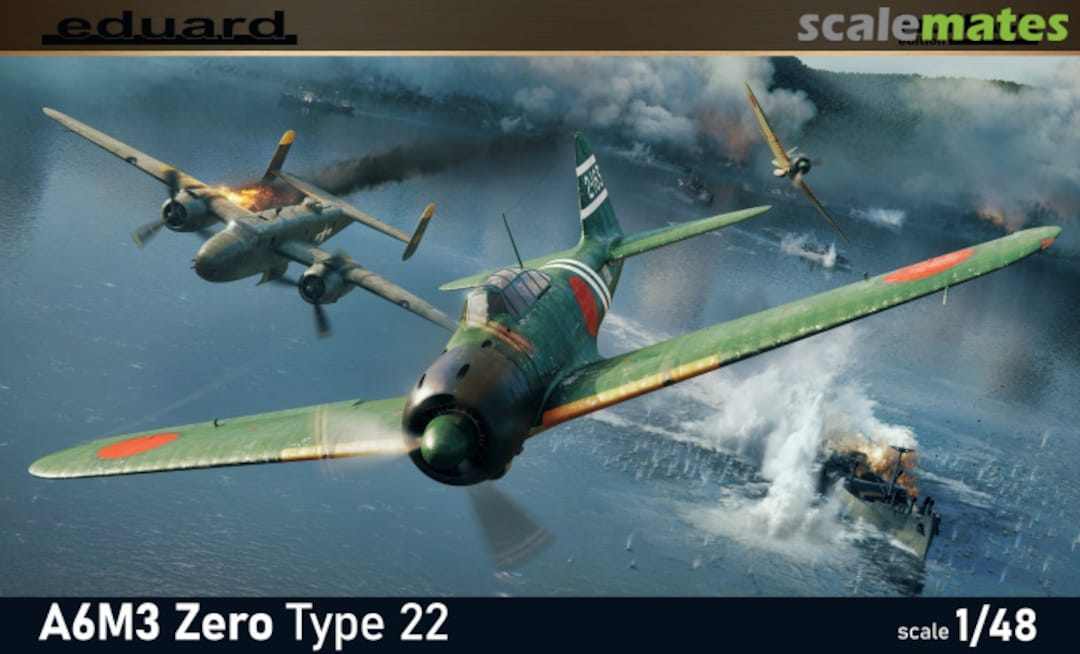 Boxart A6M3 Zero Type 22 82214 Eduard